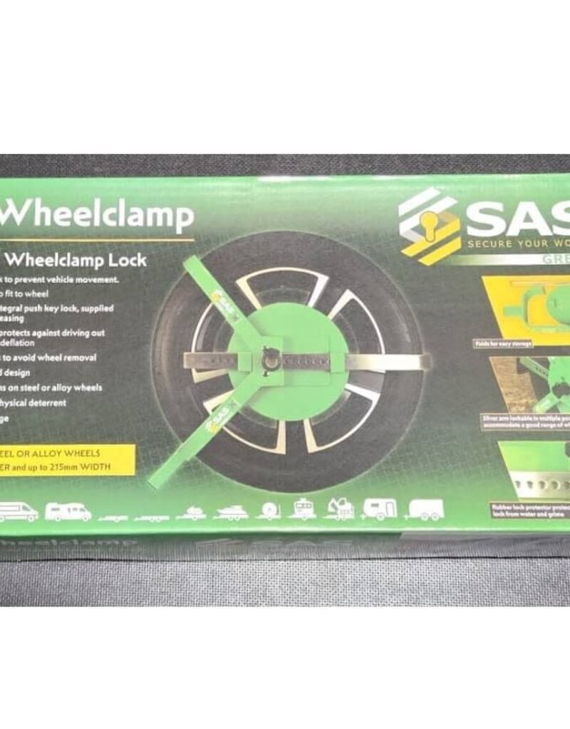 SAS Green V3 Wheelclamp