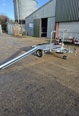 Debon Debon Moto Compact Transverse Bike Trailer with Motorcycle Carrier option & 1 Bicycle Stand