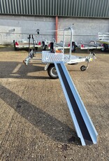 Debon Debon Moto Compact Transverse Bike Trailer with Motorcycle Carrier option & 1 Bicycle Stand