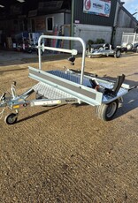 Debon Debon Moto Compact Transverse Bike Trailer with Motorcycle Carrier option & 1 Bicycle Stand