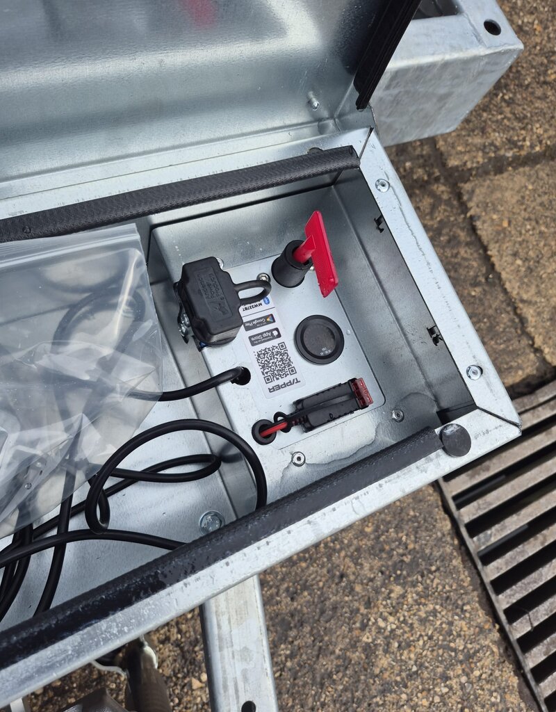 Brian James Tipper 526 - 4.0m x 2.0m, 3500kg, 3 Axle, 12" Wheels