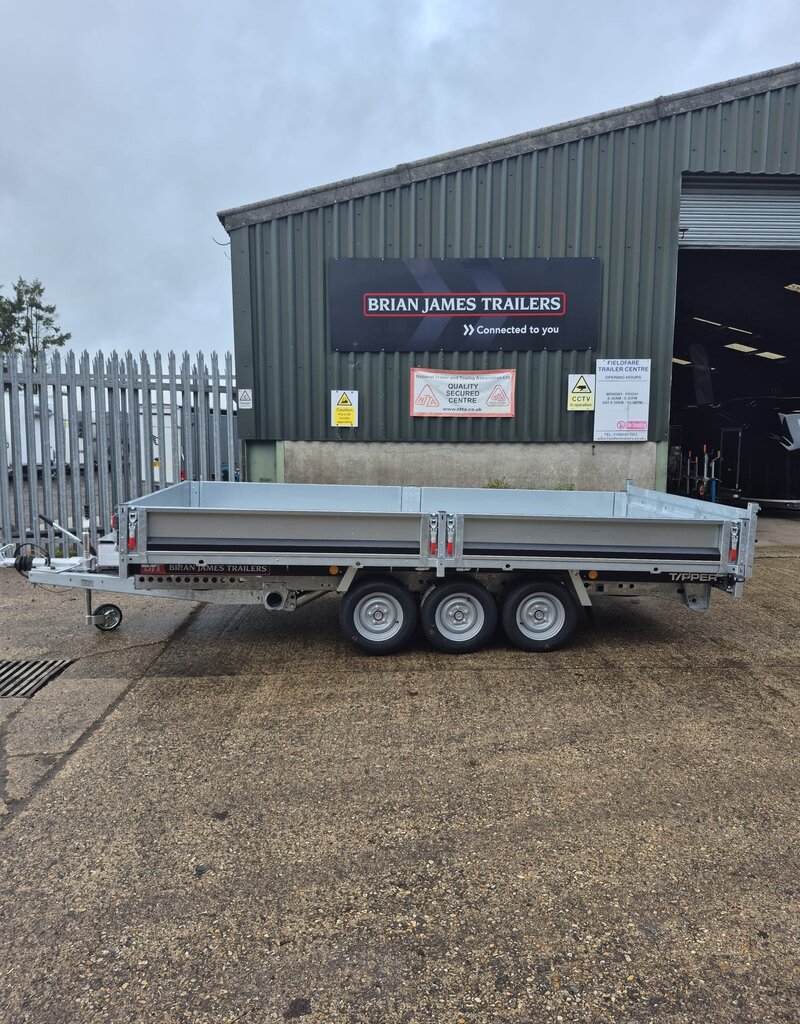 Brian James Tipper 526 - 4.0m x 2.0m, 3500kg, 3 Axle, 12" Wheels