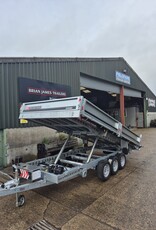 Brian James Tipper 526 - 4.0m x 2.0m, 3500kg, 3 Axle, 12" Wheels