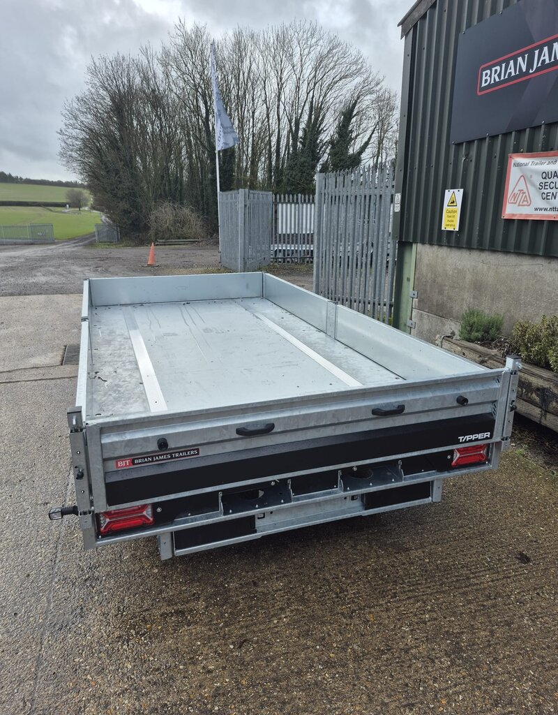 Brian James Tipper 526 - 4.0m x 2.0m, 3500kg, 3 Axle, 12" Wheels