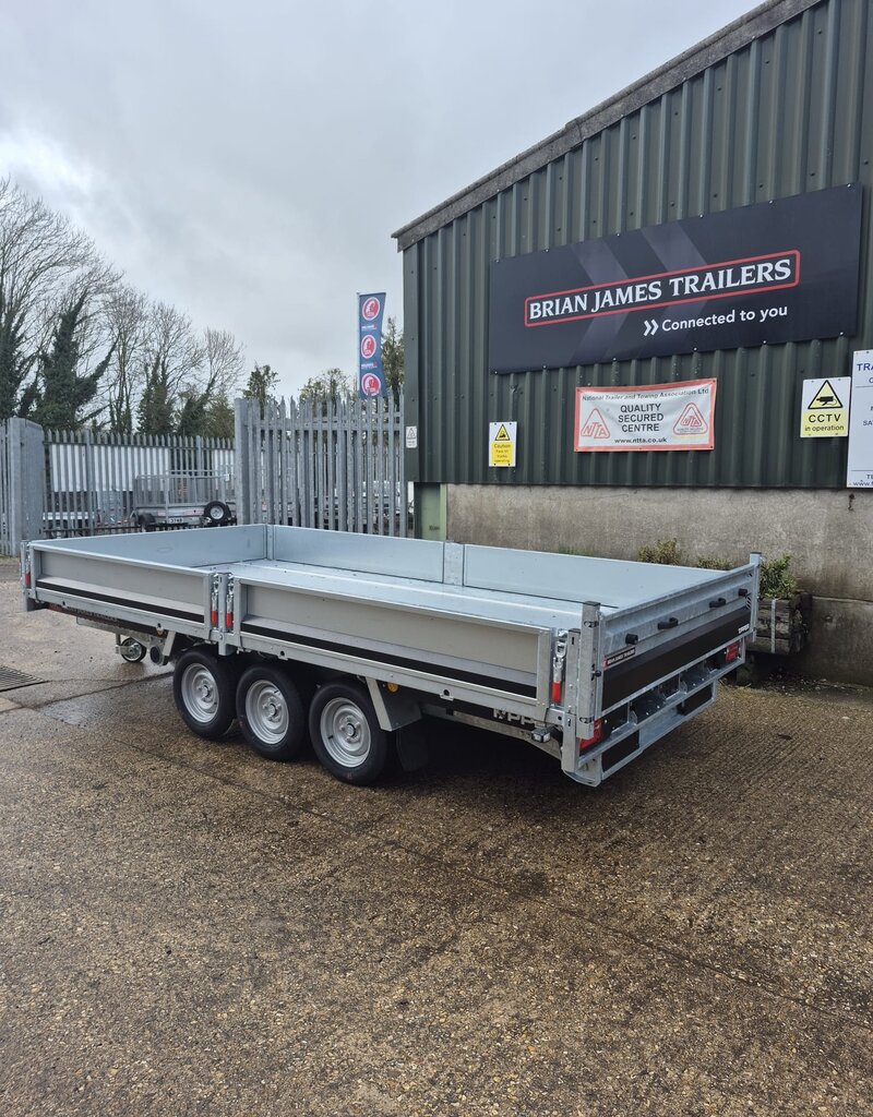 Brian James Tipper 526 - 4.0m x 2.0m, 3500kg, 3 Axle, 12" Wheels