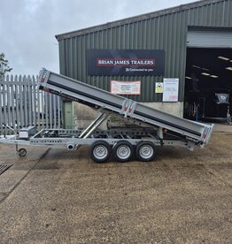 4.0m x 2.0m, 3500kg, 3 Axle, 12" Wheels Brian James Tipper 526