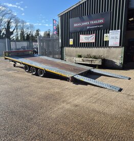Used Brian James Cargo Connect Tri Axle Manual Tilt bed 475-5453 5m x 2.17m 3500kg GVW