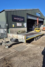 Used Brian James Cargo Connect Tri Axle Manual Tilt bed 475-5453 5m x 2.17m 3500kg GVW