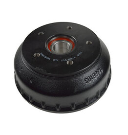 Genuine Alko 2051 Brake Drum c/w 34 x 64 x 37 mm Bearing 5 x112mm pcd