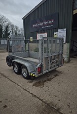 Brian James Cargo Shifter 500-0200 2.5m x 1.3m Twin Axle 2600kg GVW Twin Axle Mesh Side extensions and Rear Ramp