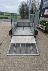 Brian James Cargo Shifter 500-0200 2.5m x 1.3m Twin Axle 2600kg GVW Twin Axle Mesh Side extensions and Rear Ramp
