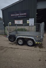 Brian James Cargo Shifter 500-0200 2.5m x 1.3m Twin Axle 2600kg GVW Twin Axle Mesh Side extensions and Rear Ramp