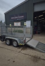 Brian James Cargo Shifter 500-0200 2.5m x 1.3m Twin Axle 2600kg GVW Twin Axle Mesh Side extensions and Rear Ramp