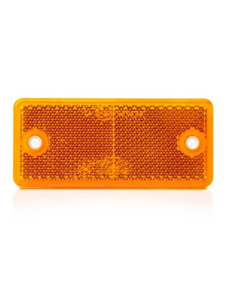 Fristom Amber Reflex Reflector 90mm x 40mm