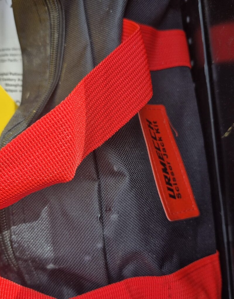 Used Erde Ch451 Double Bike Trailer with 1.5m Loading Ramp, Spare Wheel, Tool Box, Chequer Plate Floor Step