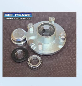 Unbraked Hub c/w bearings 4 Stud 100mm pcd