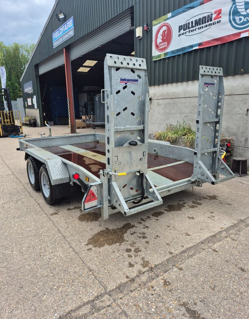 Used Indespension 12' x 6' Challenger 50 Beavertail Trailer - 3500kg