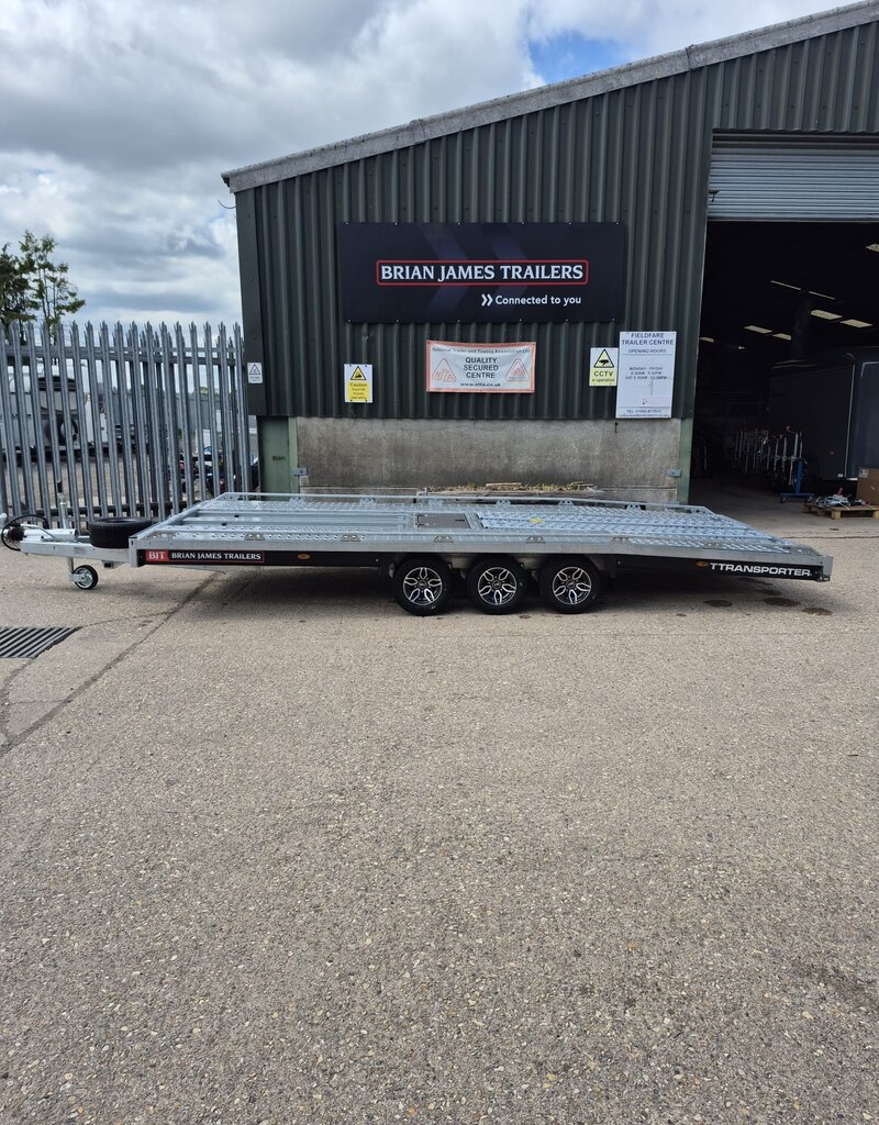 Brian James 231 T Transporter, 5.5m x 2.1m, 3.5t, 10in wheels, 3 Axle