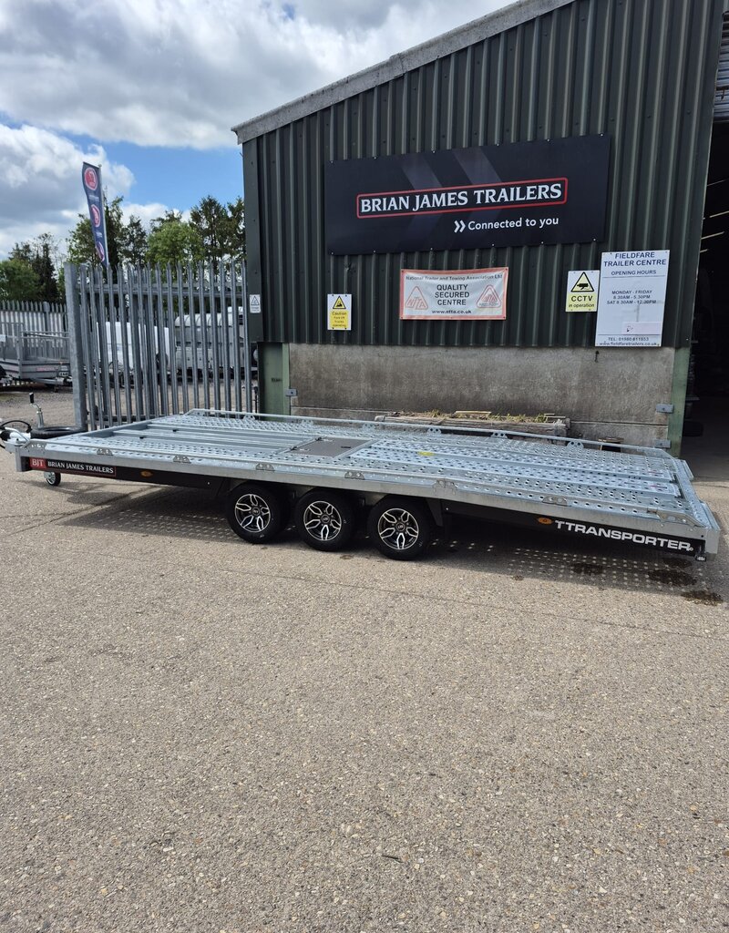 Brian James 231 T Transporter, 5.5m x 2.1m, 3.5t, 10in wheels, 3 Axle