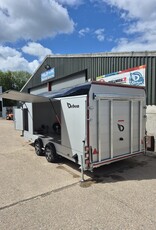 Debon Debon C2000 Enclosed Car Trailer IN Black 3500kg GVW  Twin Axle, Fitted with Internal Loading ramps, Electric Winch, Alloy wheels,
