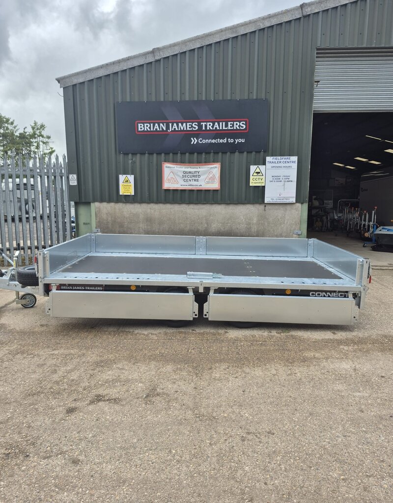 Brian James Connect, 3.6m x 1.88m, 3.0t, 10in wheels, 2 Axle - 476-3618-30-2-10