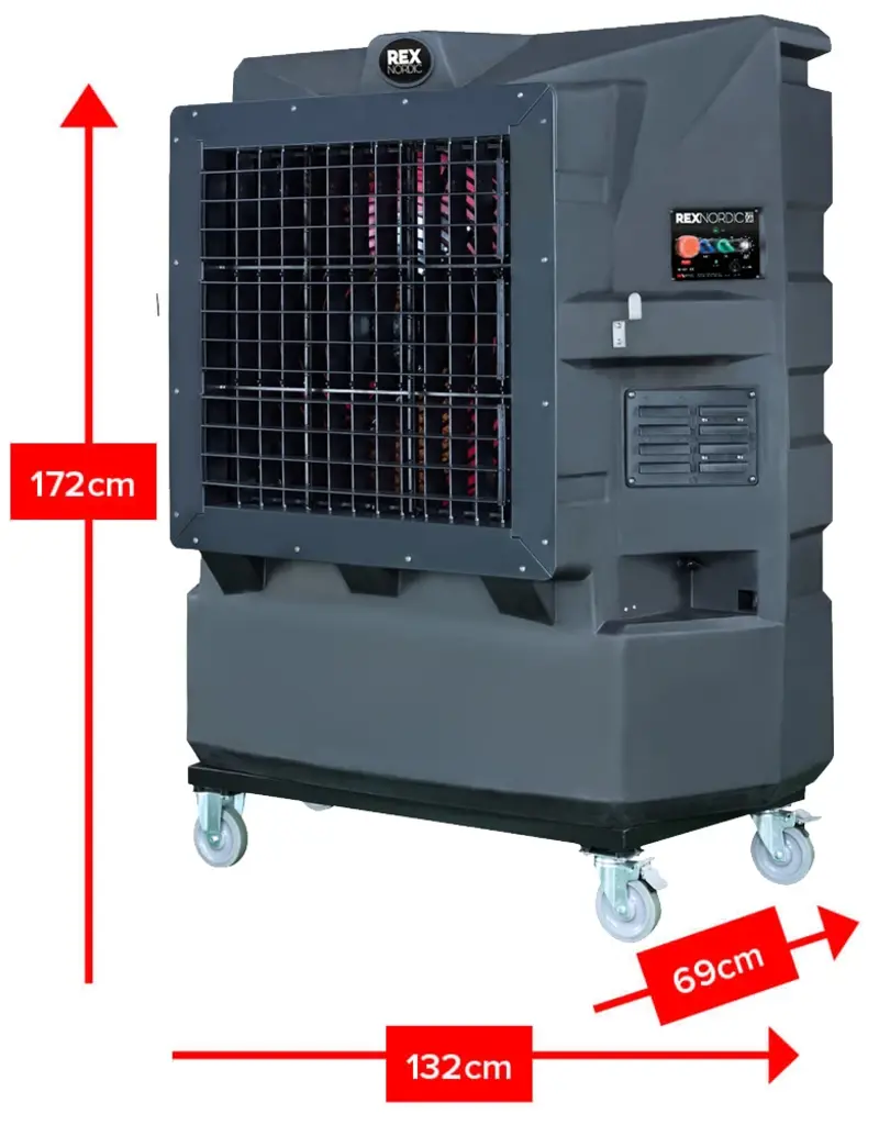 AIRREX REXNORDIC REX 25000 Commercial Evaporative Air Cooler