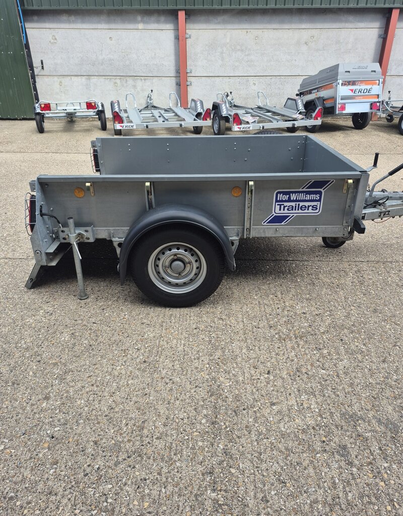 2024 IFOR WILLIAMS GD64 Single Axle Braked Trailer 6'x4' 1400kg GVW  Over 1000kg Payload