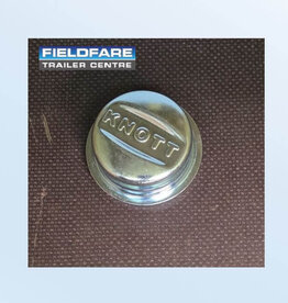 Branded Knott 64mm Steel Hub Cap - Single