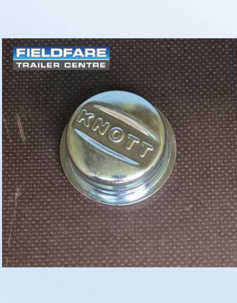 Branded Knott 64mm Steel Hub Cap - Single