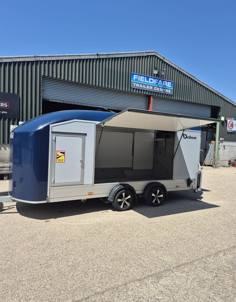 Debon 2024 Debon C1000 Enclosed Car Trailer 3500kg GVW Twin Axle In Blue