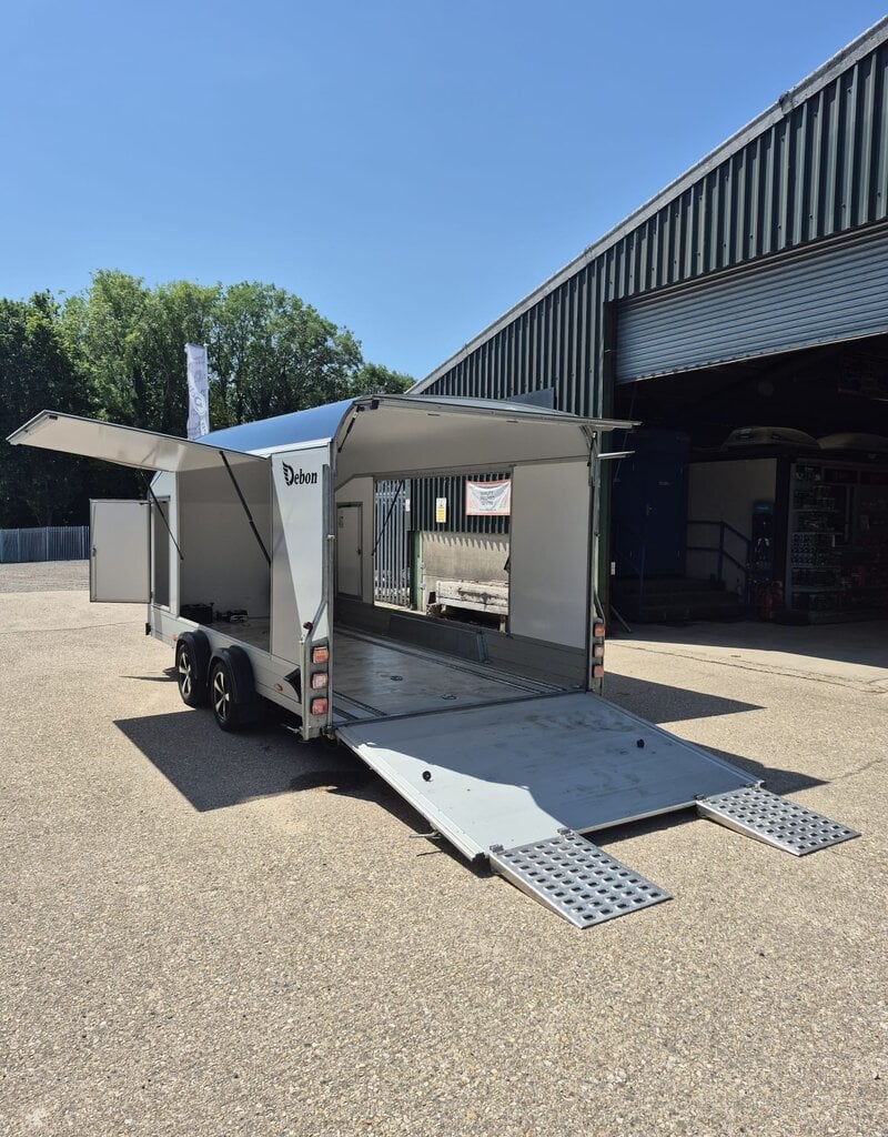 Debon 2024 Debon C1000 Enclosed Car Trailer 3500kg GVW Twin Axle In Blue