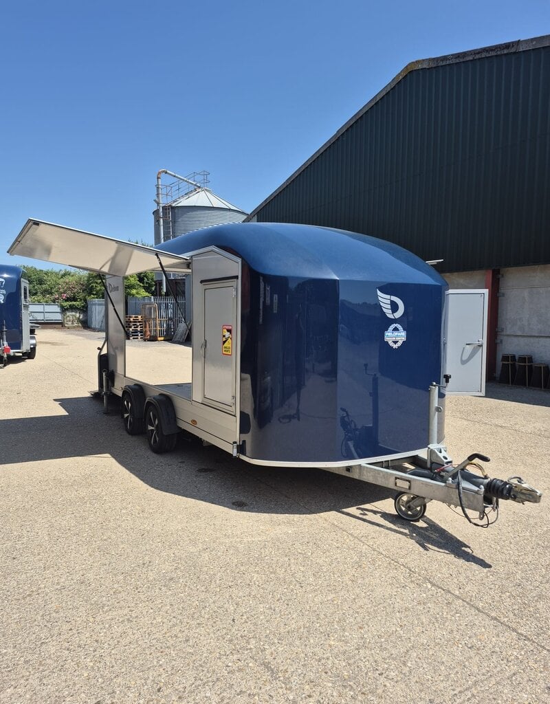 Debon 2024 Debon C1000 Enclosed Car Trailer 3500kg GVW Twin Axle In Blue