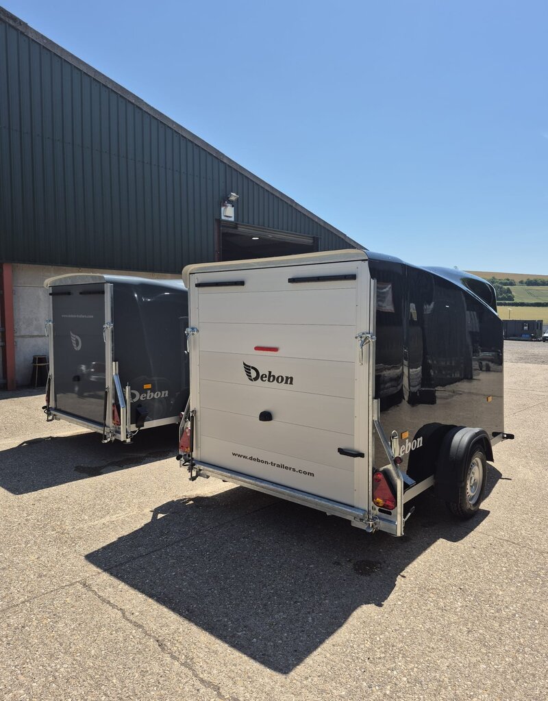 Debon Debon Cargo XL Box Trailer 1300kg GVW Single Axle, Side Door and Spare Wheel