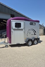 Cheval Liberte Cheval Liberte Touring Country Two Horse Trailer With Built in Tack Room 2600KG GVW Violet
