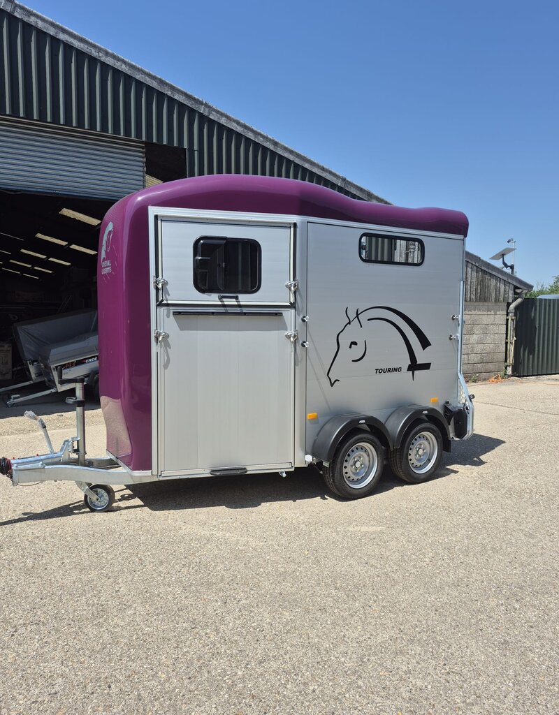 Cheval Liberte Cheval Liberte Touring Country Two Horse Trailer With Built in Tack Room 2600KG GVW Violet