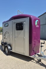 Cheval Liberte Cheval Liberte Touring Country Two Horse Trailer With Built in Tack Room 2600KG GVW Violet