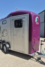 Cheval Liberte Cheval Liberte Touring Country Two Horse Trailer With Built in Tack Room 2600KG GVW Violet