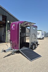 Cheval Liberte Cheval Liberte Touring Country Two Horse Trailer With Built in Tack Room 2600KG GVW Violet