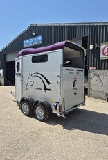 Cheval Liberte Cheval Liberte Touring Country Two Horse Trailer With Built in Tack Room 2600KG GVW Violet