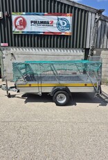Bateson Trailers Used Bateson B84 Single Axle Unbraked Trailer 8'x4' Mesh Sides & Ramp 750kg GVW