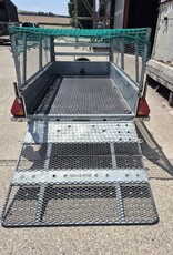 Bateson Trailers Used Bateson B84 Single Axle Unbraked Trailer 8'x4' Mesh Sides & Ramp 750kg GVW