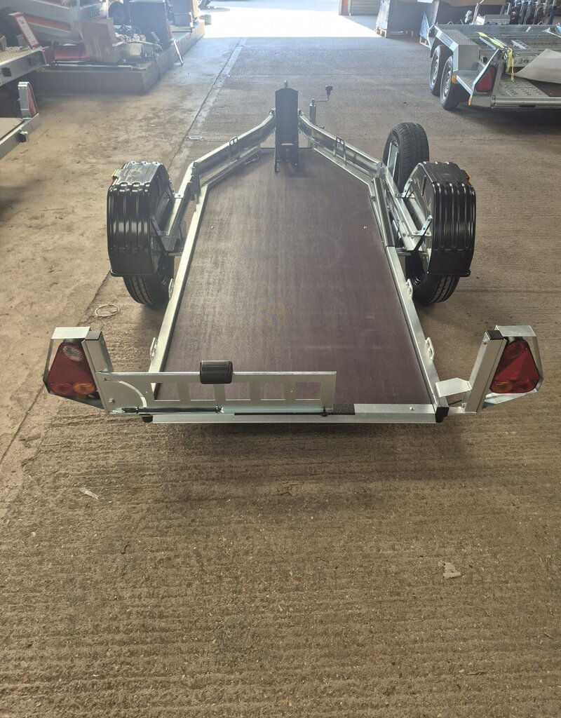 Debon Debon Moto1 Single Tilt Bed Motorcycle Trailer 750kg GVW 577kg Payload