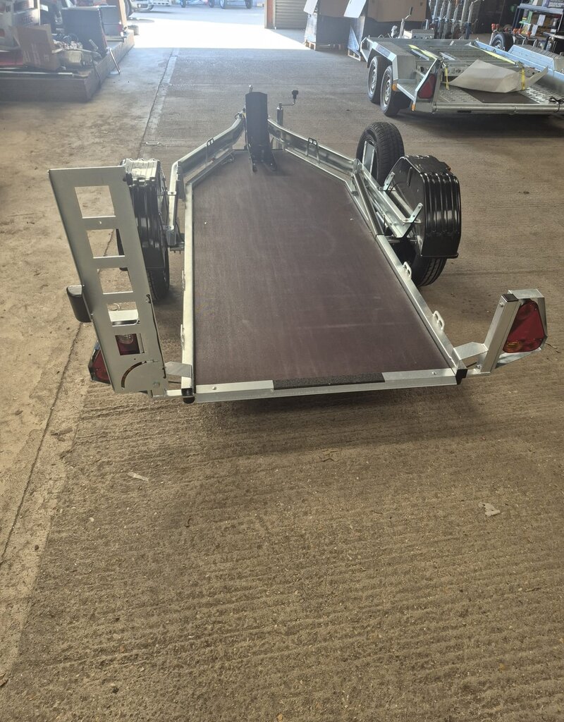 Debon Debon Moto1 Single Tilt Bed Motorcycle Trailer 750kg GVW 577kg Payload