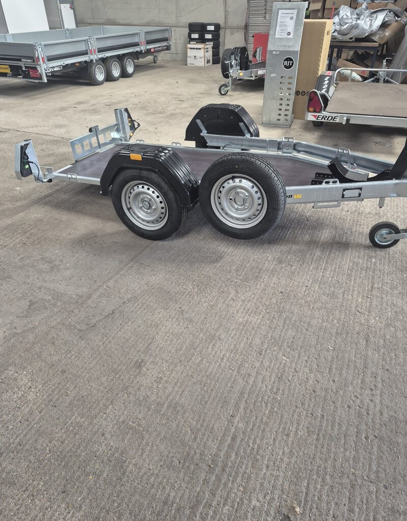 Debon Debon Moto1 Single Tilt Bed Motorcycle Trailer 750kg GVW 577kg Payload