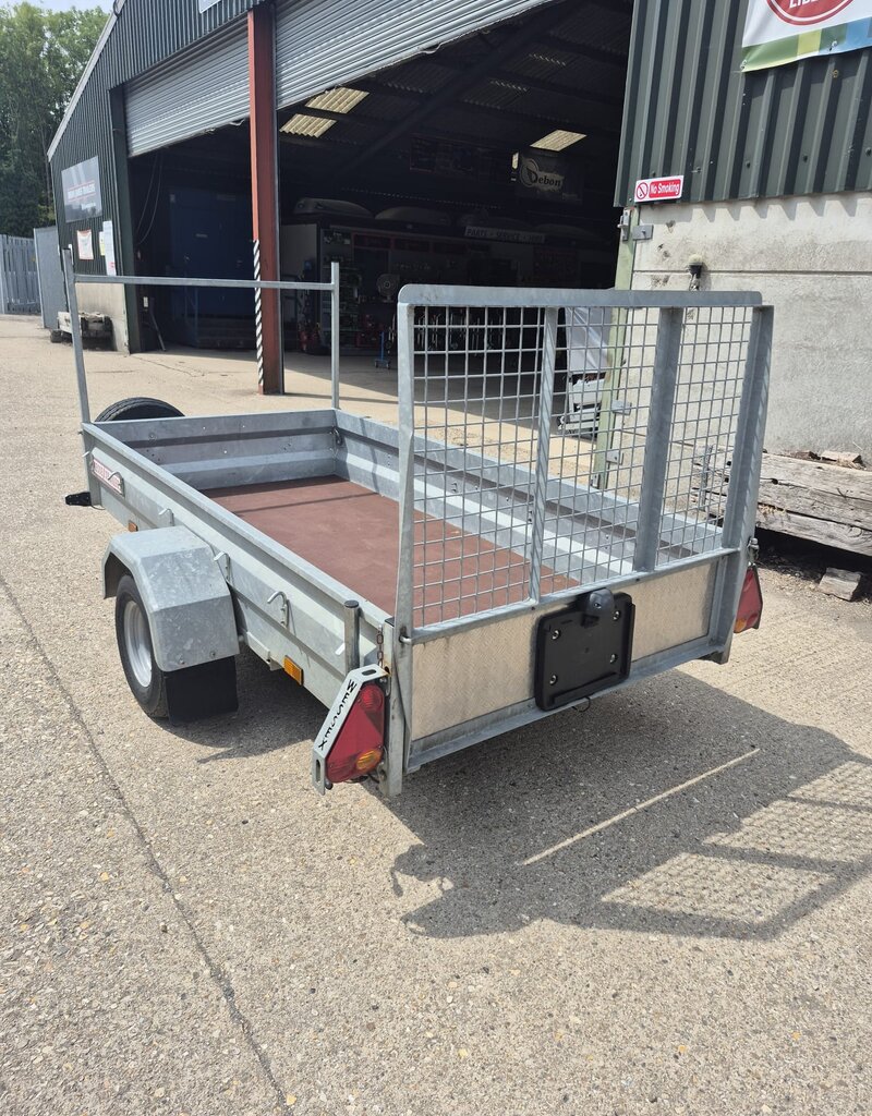 Wessex Trailers Used Wessex ATV84 8'x4' 750kg Single Axle Trailer 590kg Payload, Loading Ramp