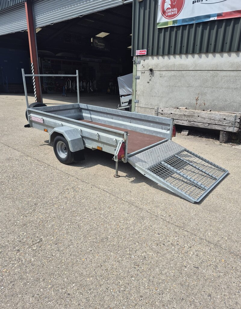Wessex Trailers Used Wessex ATV84 8'x4' 750kg Single Axle Trailer 590kg Payload, Loading Ramp