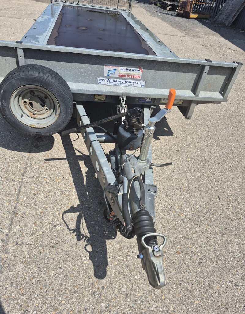 Used Ifor Williams TB5021-352 Tiltbed Trailer 16'6" x 8" 3500kg GVW Twin Axle Tilting Trailer