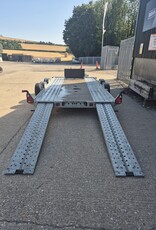 2024 Brian James A Transporter Trailer 4.5m x 2.0m Twin Axle 2600kg GVW, Manual Winch
