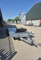 2024 Brian James A Transporter Trailer 4.5m x 2.0m Twin Axle 2600kg GVW, Manual Winch