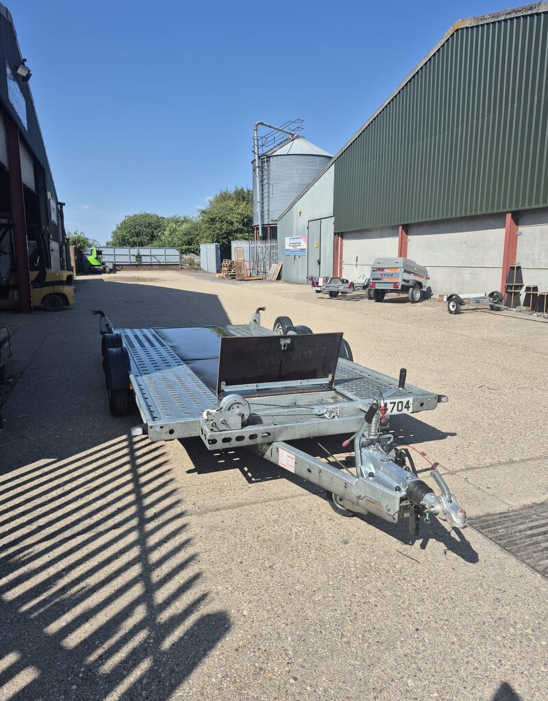 2024 Brian James A Transporter Trailer 4.5m x 2.0m Twin Axle 2600kg GVW, Manual Winch